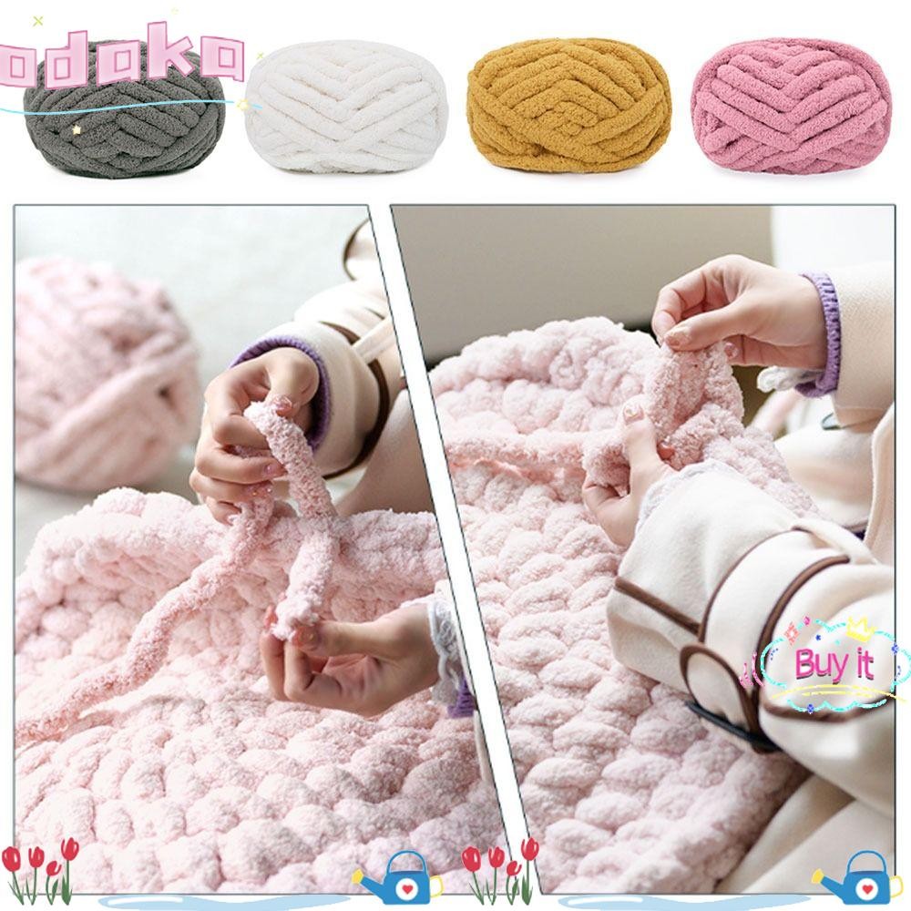 ODAKA 226g / Bóng Móc Sợi, Dày Cho Túi Chăn Sợi Bóng, Cho Giỏ Thảm Cho Đệm May DIY Tay Đan