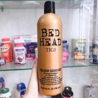 Dầu gội xả nữ chúa màu nhuộm Tigi Bed Head Colour Goddess Oil Infused 970mlx2 ( New 2021 ) [ TN ]