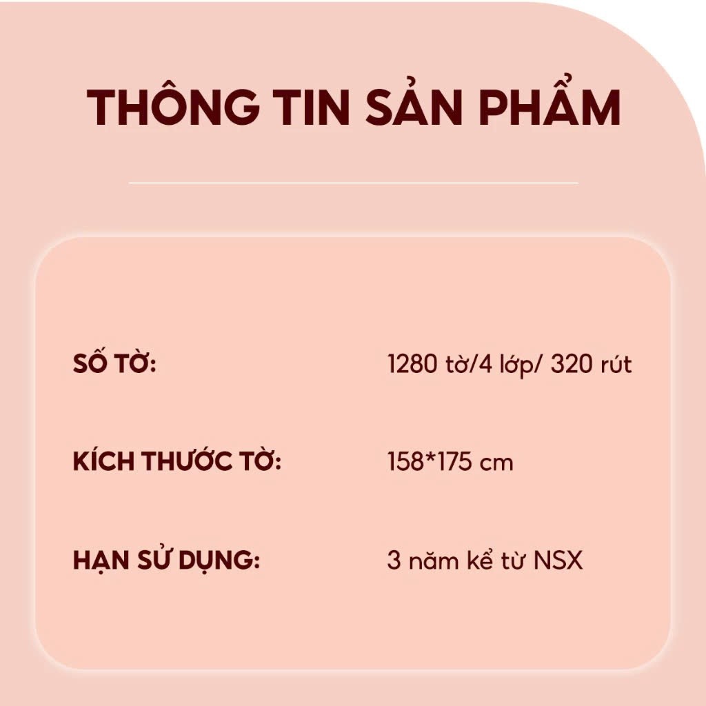(THÙNG 6 BỊCH) Giấy vệ sinh treo tường Top Gia thùng 6 bịch đa sắc làm từ bột gỗ nguyên chất, 1280 tờ 4 lớp dày dặn