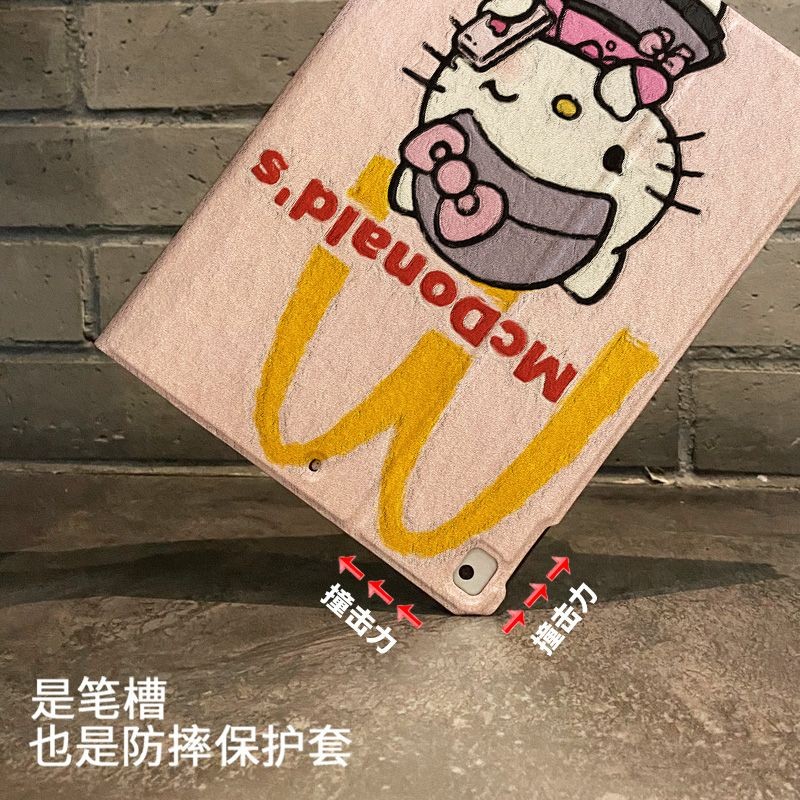 Hoạt Hình Capybara Người Nhện Phong Cách Sách Cho iPad Máy Tính Bảng Case2024air6 Pro11 Air3 / 4 / 5 10.9 10.5gen10th 2022Mini4 / 5 / 6 8.3 Air1 / 2 9.7gen7gen8gen9 10.2 Inch Có Khe Cắm Bút Vỏ Bảo Vệ