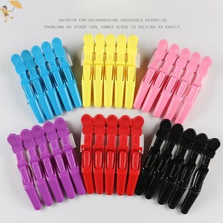 [GOU] 5 Cái / lốc Nhựa Làm Tóc Kẹp Móng Vuốt Phần Cá Sấu Kẹp Cắt Tóc Cho Salon Tạo Kiểu Phụ Kiện Tóc Kẹp Tóc VN