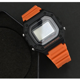 Dây đeo đồng hồ cao su mềm cho Casio AE-1200 1300 W-216H SGW-400H AQ-S810W F-108WH 18mm Dây đeo đồng hồ bằng nhựa silicon Nam Nữ Vòng đeo tay kỹ thuật số Thay thế chống nước