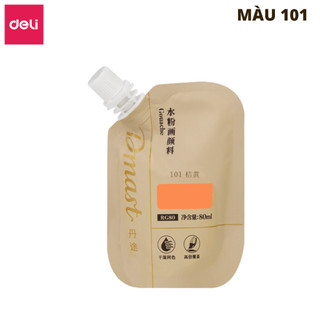 Màu Gouache Dmast Dạng Túi 80/100ml Cao Cấp Deli Màu Bột Pha Sẵn Vẽ Tranh Vải Toan Tranh Tường Tô Tượng Vẽ Chuyên Nghiệp