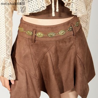 Meisha888 Dây Thắt Lưng Kim Loại Thời Trang Trang Trang Trí Tính Khí Nữ Với Váy Phù Hợp Với Thắt Lưng Thắt Lưng Áo Len Đa Năng Dây Xích Eo