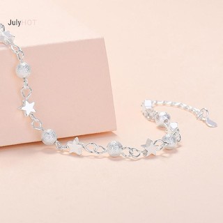 Vòng tay ngôi sao tươi JULYHOT dành cho nữ Vòng tay hạt tròn cá tính Thời trang Hàn Quốc Massivedeals