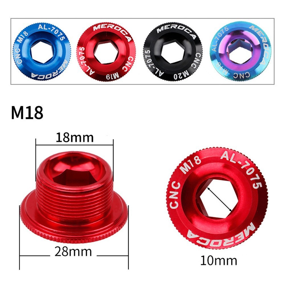 [Cosyh] Vít cố định tay quay xe đạp đường trường Vít quay M18 / M19 / M20