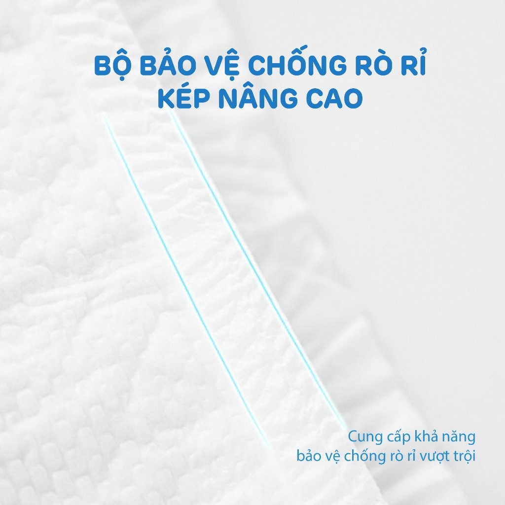 Tã/Bỉm Dán Aiwibi Tiêu Chuẩn Cho Bé Thoáng Khí, Thấm Hút Nhanh - Gói Lớn S/M/L/XL
