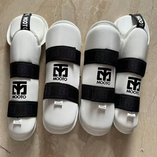 Taekwondo One-Piece Arm Guard Lengthened Elbow and Leg Guard Thickened Sanda Fight Children's Adult Competition Training Protective Gear t7EQ