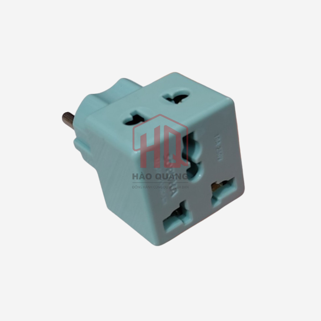 Phích Cắm Đa Năng SOPOKA - Chuyển Đổi 3 Chấu Sang 2 Chấu Hàng Việt Nam Chất Lượng Cao