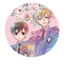 SQ3 Ouran Trường Trung Học Chủ Câu Lạc Bộ Fujioka Haruhi Tinplate Huy Hiệu Phim Sáng Phụ Kiện Anime QS3