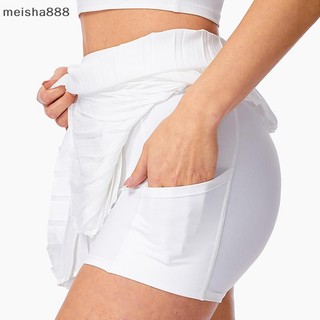 Meisha888 Thời Trang Thường Ngày Cao Cấp Nhanh Khô Giải Trí Quần Vợt Chạy Bộ Thể Dục Thể Thao Xếp Ly Váy Giả Hai Mảnh Đẹp