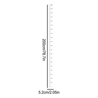 Tăng Trưởng Chiều Cao Miếng Dán Có Thể Tháo Rời 0-200Cm Dán Tường Trẻ Em Phòng Phòng Trẻ Em Ký Túc Xá Vui Đo Thước
