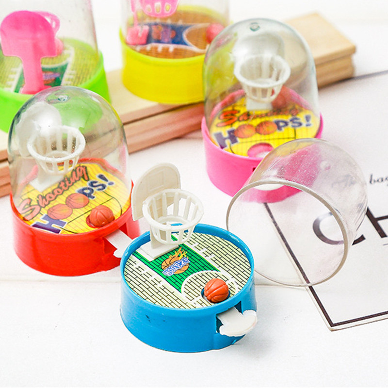 Đồ chơi máy bóng rổ Mini dễ thương Đồ chơi xếp hình bắn súng cho trẻ em Trẻ em