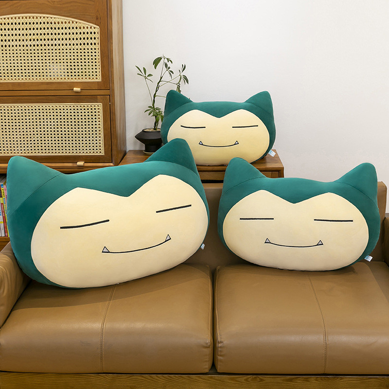PS1 Pokemon Snorlax Sang Trọng Búp Bê Quà Tặng Cho Bé Gái Trang Trí Nhà Đồ Chơi Nhồi Bông Gối Đệm Cho Trẻ Em Bộ Sưu Tập SP1