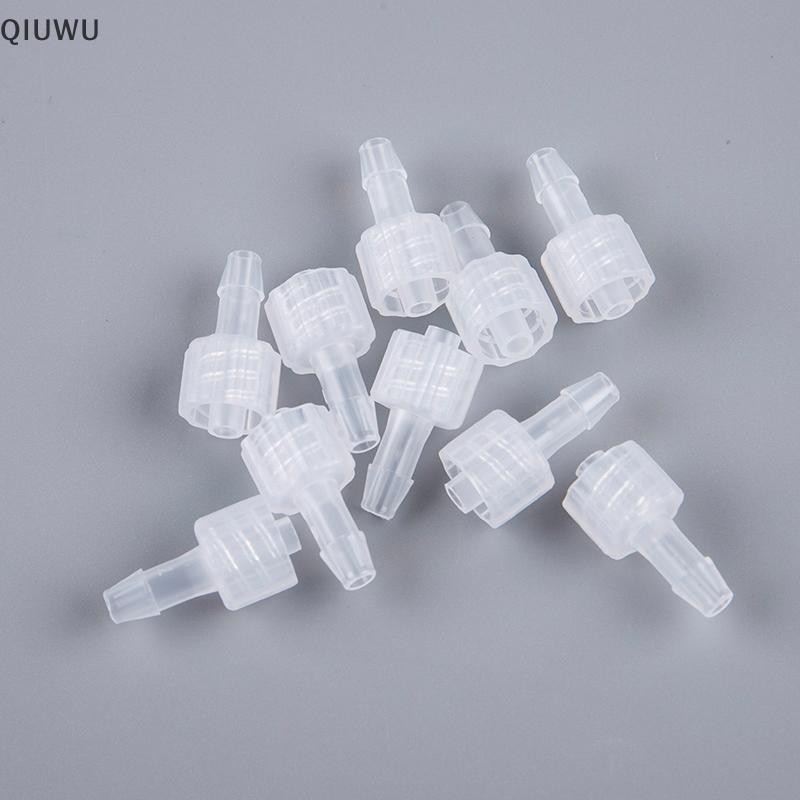 Qiuwu 10 Cái Barb Nam Luer Côn Cho Khóa Luer Đầu Nối Kim Côn.