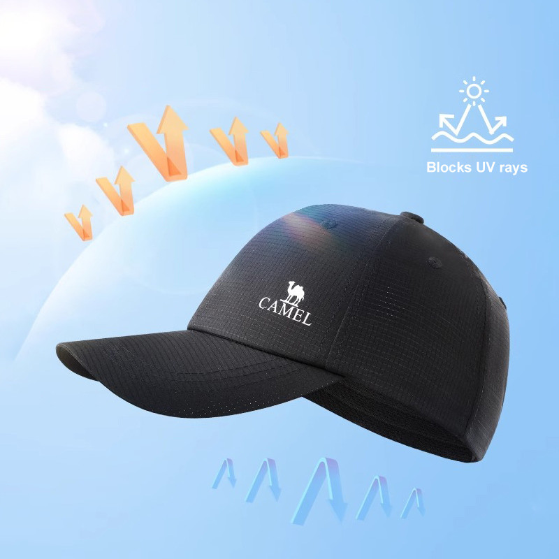 Ảnh Mũ bóng chày thể thao ngoài trời CAMEL CROWN dành cho nam và nữ Mũ chống nắng thoáng khí 2