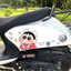 Nhãn dán Crayon Shin-chan chống nước cho xe máy, xe hơi, tường, tủ lạnh J0NN