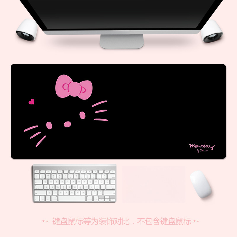 XXL Hellokitty Miếng Lót Chuột Bé Gái Hoạt Hình Dễ Thương Hello Kitty Để Bàn Thảm Tùy Chỉnh Cao Su Kawaii Bàn Phím Văn Phòng Miếng Lót
