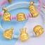 Bubble Mart Giới Hạn Chuyển Hạt Tự Làm Qua Lỗ Đính Hạt Phụ Kiện Phù Hợp Với Dây Tay Cát Vàng Bảo Quản Màu Hạt Nhỏ
