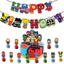 ST2 Avengers Chủ Đề Đảng Biểu Ngữ Bóng Trang Trí Phông Nền Caketopper Sắp Xếp Đạo Cụ Tiếp Liệu TS2