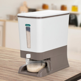 Thùng gạo thông minh 10kg HOKORI Việt Nhật, Thùng đựng gạo cao cấp chống ẩm mốc, côn trùng