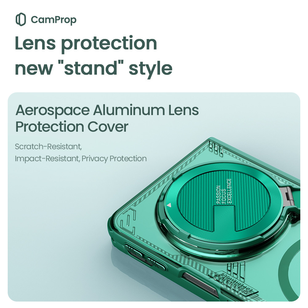 Nillkin Cho OPPO Find N5 Iceblade Prop Từ Tính Chống Sốc Chống Rơi Bảo Vệ Ống Kính Máy Ảnh Chân Đế Ốp Lưng Cứng Vỏ Điện Thoại Vỏ