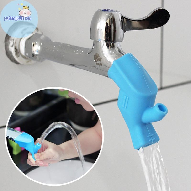 Pufangbliss Phòng Tắm Bồn Rửa Vòi Mở Rộng Cao Su Đàn Hồi Vòi Nước Nối Dài Phụ Kiện Vòi Bếp Cho Trẻ Em Kid Rửa Tay VN