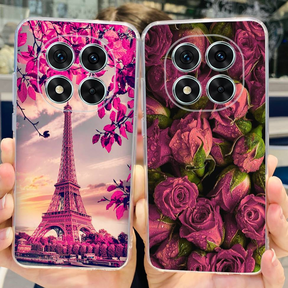 Ốp lưng Xiaomi Poco X7 Thẩm mỹ trong suốt Phim hoạt hình dễ thương Ốp lưng TPU mềm Poco X7 Vỏ điện thoại trong suốt