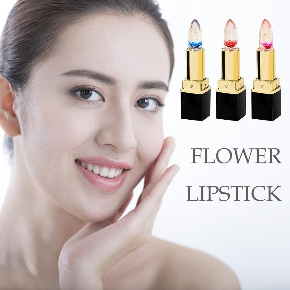 Son môi hoa thạch thay đổi màu sắc lâu trôi dưỡng ẩm Rosetimes Balm Lip O6f3