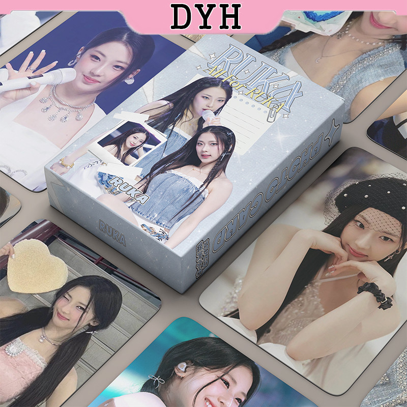 50 Cái / hộp BABYMONSTER RUKA Laser Card Photocards Holographic LOMO ...