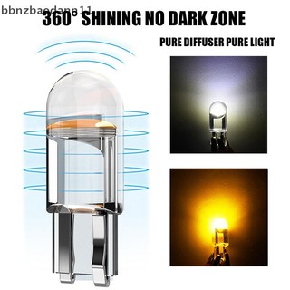 [Bbnzdd] COB Glass W5W Led T10 Đèn Ô Tô 6000K Trắng Ô Tô Ô Tô Biển Số Đèn BVAH