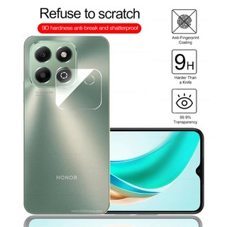 Honor X8C 2025 3D Ống Kính Máy Ảnh Bảo Vệ Màn Hình Cho Honor X8C X7C X6B X 6B X7 C HonorX7C 4G Trong Suốt Kính Cường Lực Ống Kính Phim Full Cover Mặt Sau Camera Phim