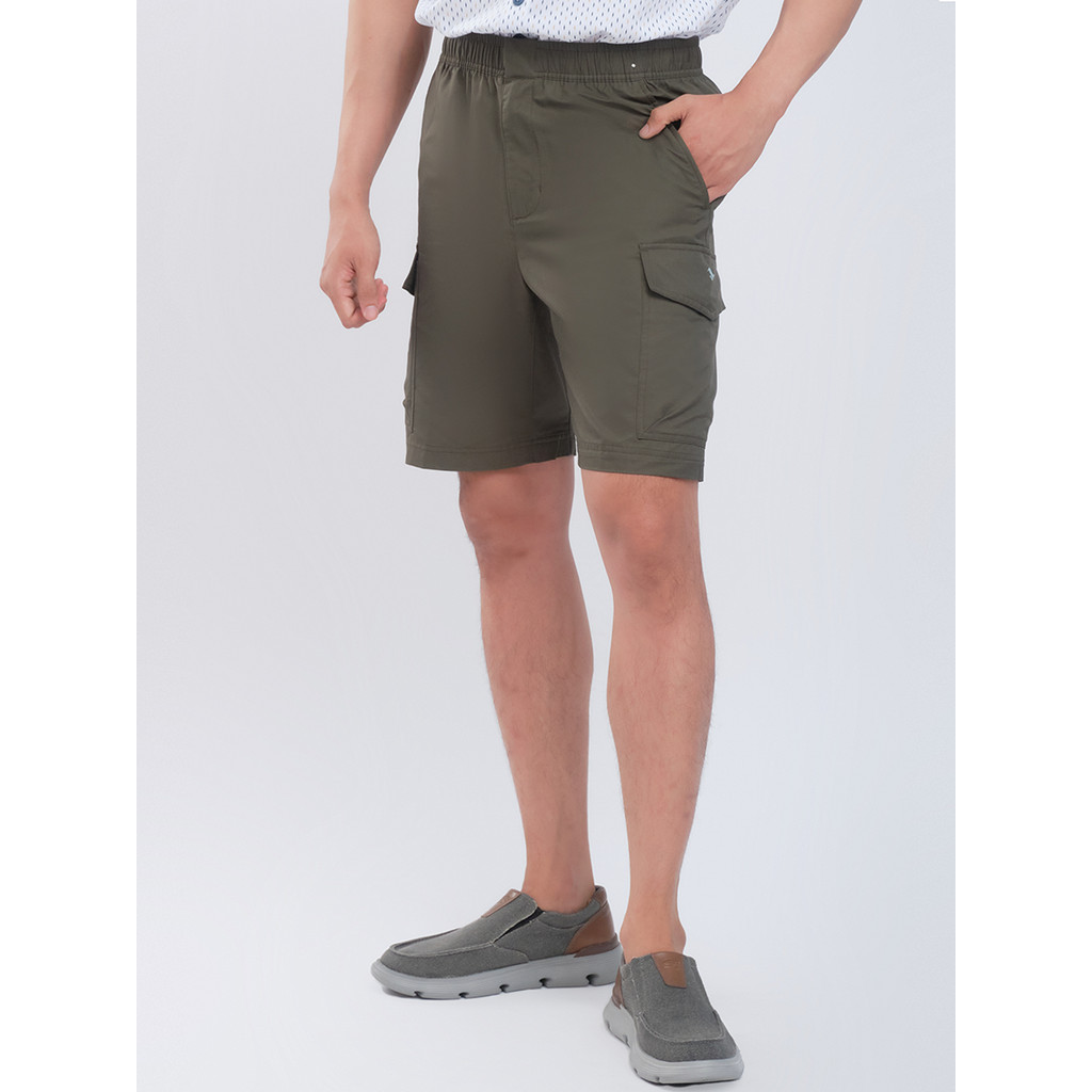 Quần short khaki túi hộp VIETTIEN SMART CASUAL Vải cotton phom regular VT00000025