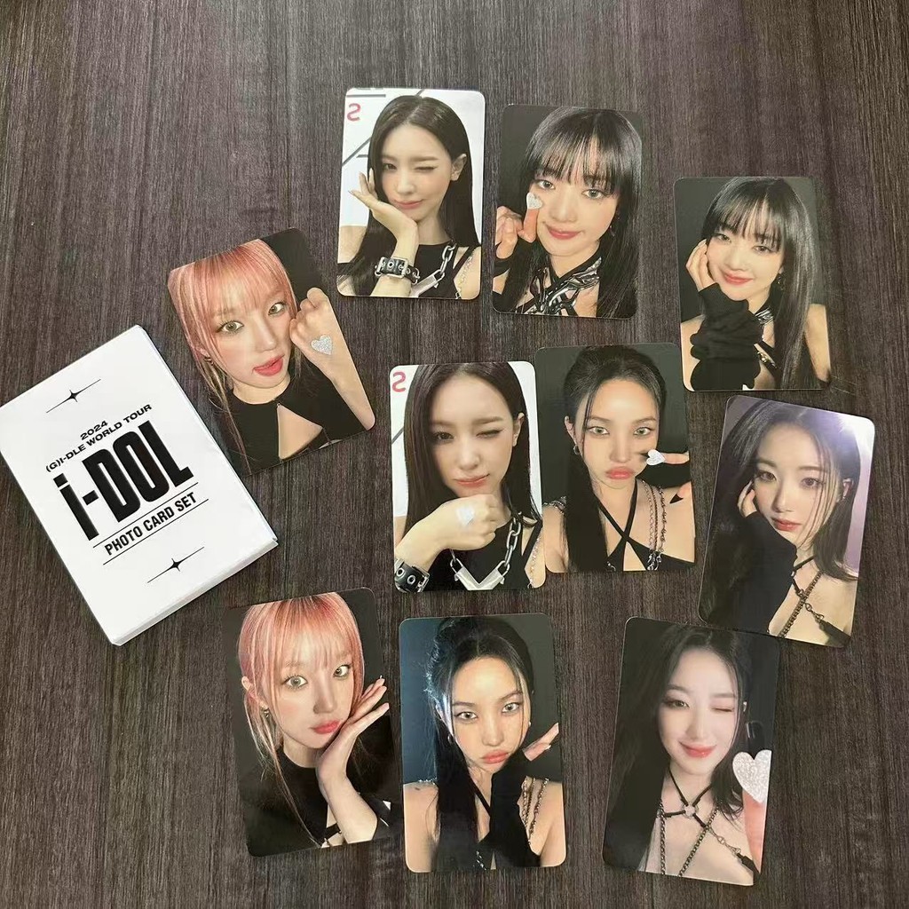 (G) Bộ thẻ ảnh i-DLE Gidle 2024 World Tour i-DOL