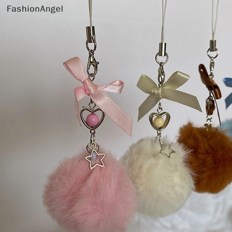 Dây chuyền điện thoại di động thời trang FashionAngel có nơ, Móc khóa mặt dây chuyền dễ thương và ngọt ngào VN