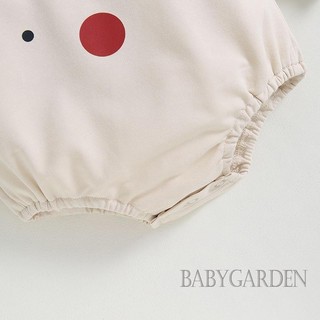 / / -Baby Boy / Girl Áo liền quần dài tay cổ tròn in hình nai sừng tấm có mũ