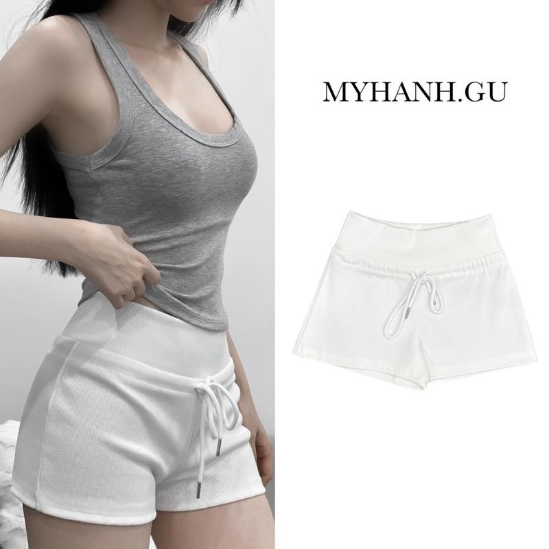 Quần short đùi ôm phối lưng bản to ( 0Q20)- MYHANH.GU