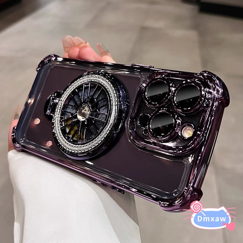 Ốp lưng chống sốc xoay thời trang cho Vivo IQOO 13 12 Pro Neo 10 Pro 7 5 SE Z9X Z8 Z5 Vỏ mềm trong suốt