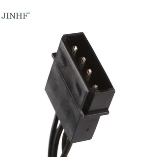Jinhf DIY Molex 4pin IDE 1 đến 5 SATA 15Pin Ổ Cứng Nguồn Điện Chia Dây Cáp HOT