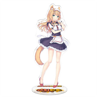 Móc Khoá, Mô Hình Standee Anime Nekopara Chocolat Vanilla Twin Trang Trí Bàn Học