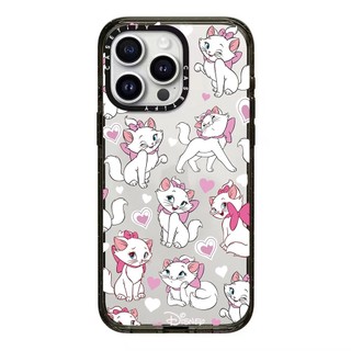 Pink Full Screen Rabbit cat Acrylic Vỏ Điện Thoại Cứng Cho iPhone 16 Pro Max 16 Plus 15 Pro Max 14 13 12 11 Ốp Bảo Vệ Chống Sốc