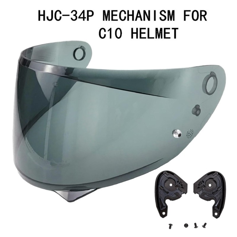 Mũ bảo hiểm xe máy HJC C10 thời trang, bộ chuyển đổi đế an toàn, 2 chiếc