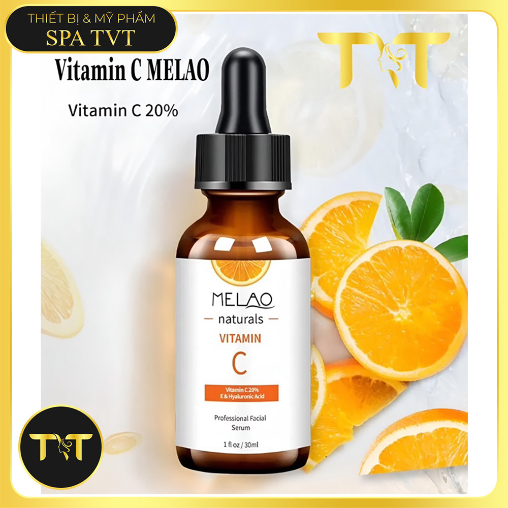 VITAMIN C MELAO 30ML & VITAMIN C HÀN QUỐC 5 VỈ X 10 ỐNG – HỖ TRỢ SÁNG DA, GIẢM THÂM, TĂNG ĐÀN HỒI