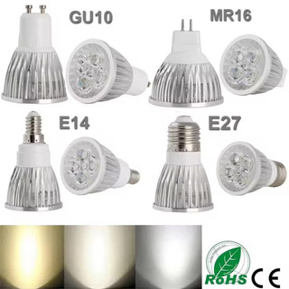Bóng đèn LED Spotlight COB Bóng đèn 5W 7W 9W GU10 E27 E14 855-265V Ấm / Trung tính / Trắng mát / Ba màu 110V 220V