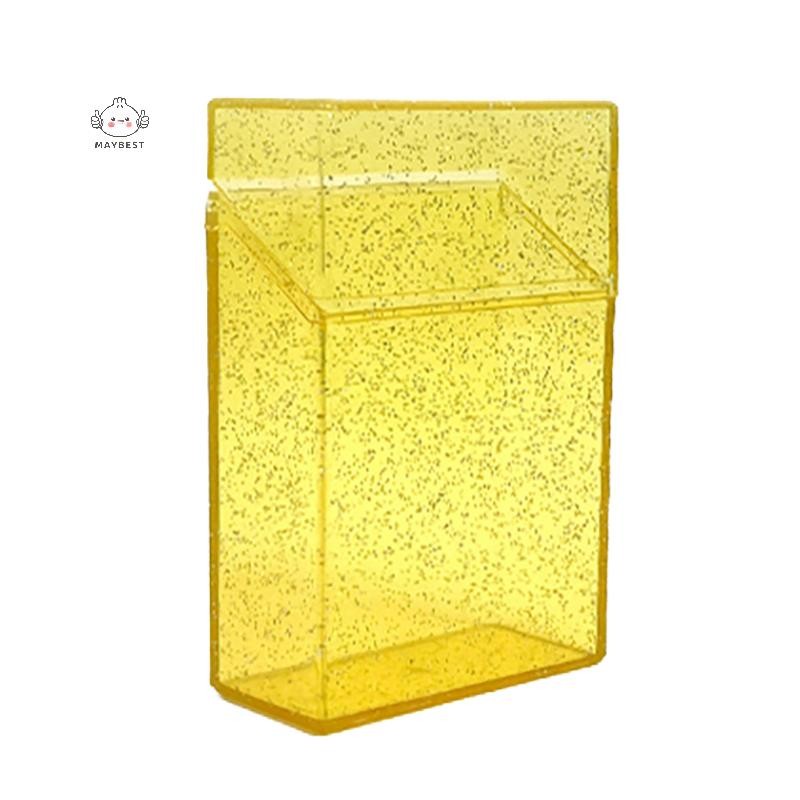 Maybest Hộp lưu trữ kích thước nhỏ, hộp đựng thẻ ảnh thần tượng, nhãn dán, văn phòng phẩm, ngăn kéo lật