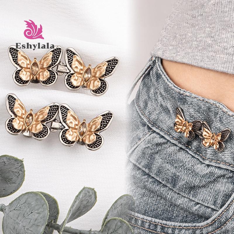 1 Cặp Thắt Lưng Cho Nữ Váy Quần Jean Có Thể Điều Chỉnh Thắt Lưng Nút Thắt Lưng Chân Kim Loại Phụ Kiện Quần Áo [MỚI]
