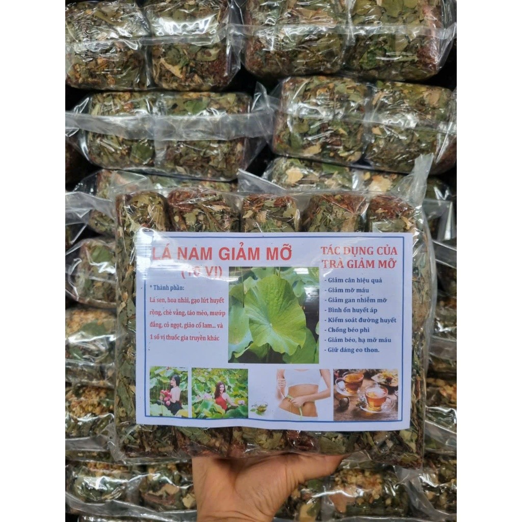 Trà Lá Nam giảm cân, liệu trình đóng sẵn đủ 10 vị có thể giảm tức tốc từ 2-5kg