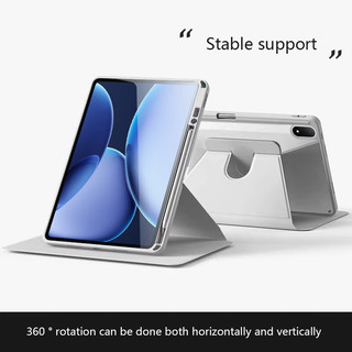 Ốp Bảo Vệ Cứng Acrylic Xoay Cho OPPO Pad 5 Pro 13.2inch 2026 Pad 5 Matte Display 12.1 Air5 4 3 Pro SE 11 Neo 11.4 Air2 Air 1.36 Pad 3 2 11.61 Bao Da Có Khe Cắm Bút