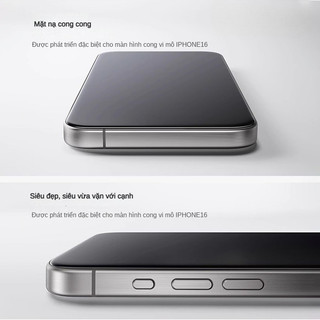 Kính cường lực 9D/10D iPhone, chống vân tay, lọc ánh sáng xanh, cho iPhone 11 12 13 14 15 16 17 Pro Max 17 Air X XS XR