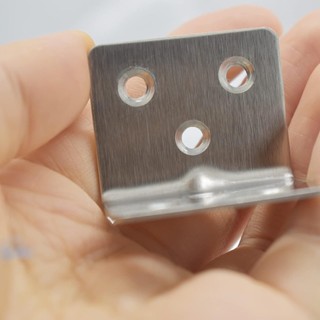 6 Giá đỡ góc bằng thép không gỉ Nẹp góc nhỏ để gia nhập nội thất Giá đỡ góc hình chữ L hạng nặng 90 độ Giá đỡ góc phải cho nội thất tủ gỗ ổn định an toàn chắc chắn phù hợp dùng cho gia đình căn hộ văn phòng và không gian nhỏ